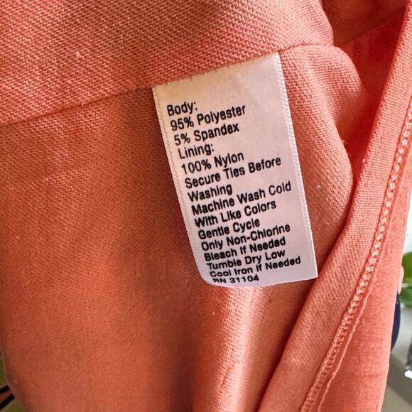 Kaari Blue Orange and Black Patterned Dress - Picture 6 of 7